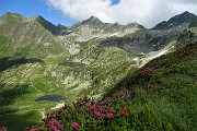 90 I laghi di porcile (piccolo, grande e di sopra) con da sx anticime Cima Vallocci, Cadelle e Valegino